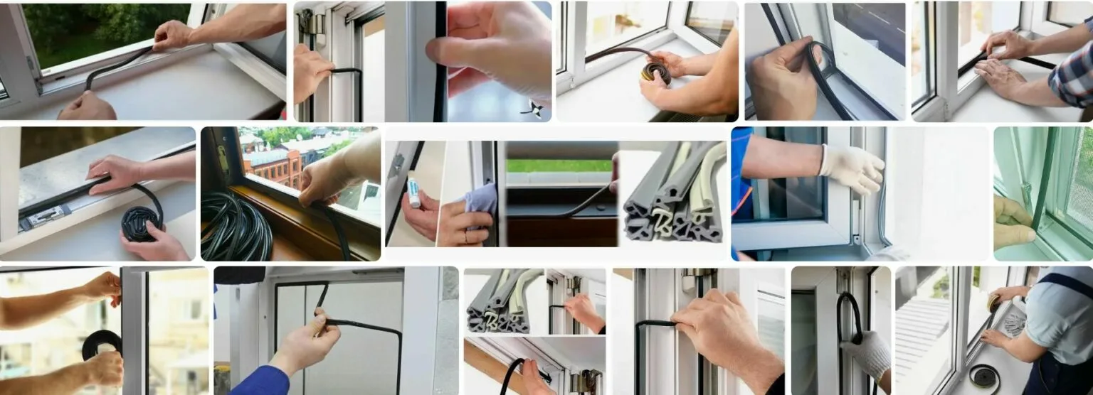 Замена уплотнителей пластиковых окон